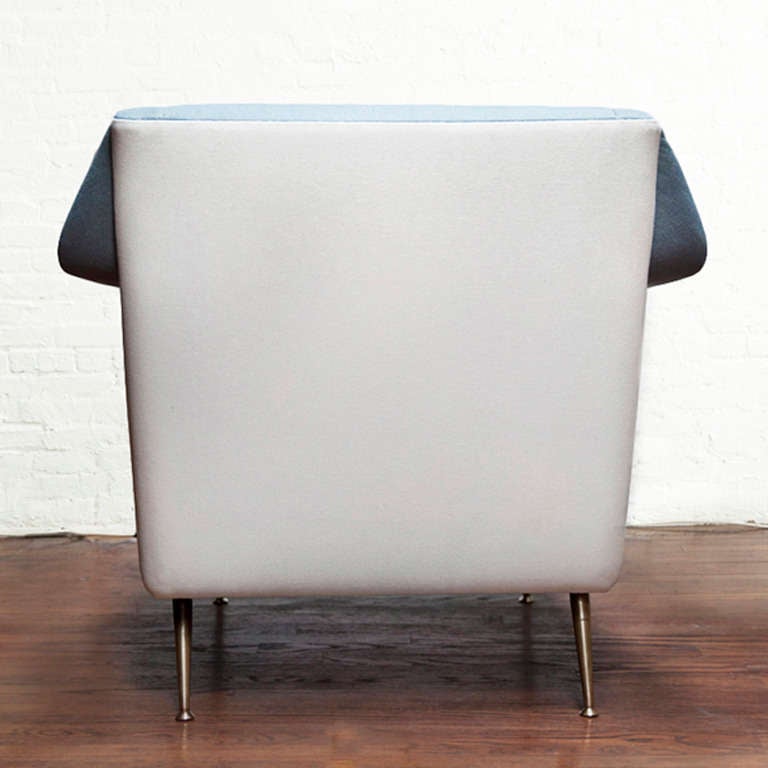 Mid-20th Century Model no. 802 Lounge Chair by Carlo De Carli