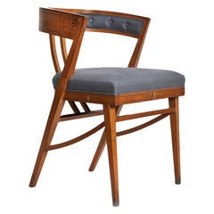 Satinwood Armchair Attributed to Carlo Zen