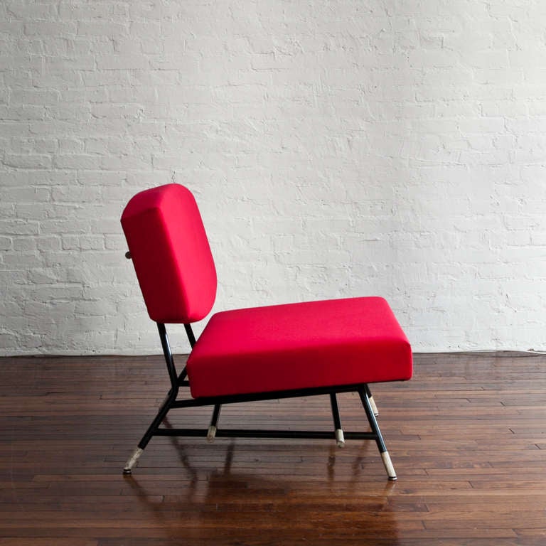 Italian Rare model no. 865 Lounge Chair by Ico & Luisa Parisi