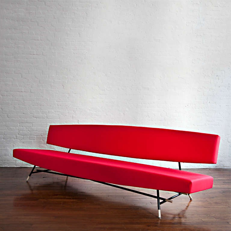 Rare model no. 865 sofa by Ico & Luisa Parisi, designed in 1958, made by Cassina. Provenance available.