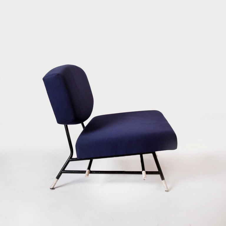 Italian Model No. 865 Lounge Chair by Ico Parisi