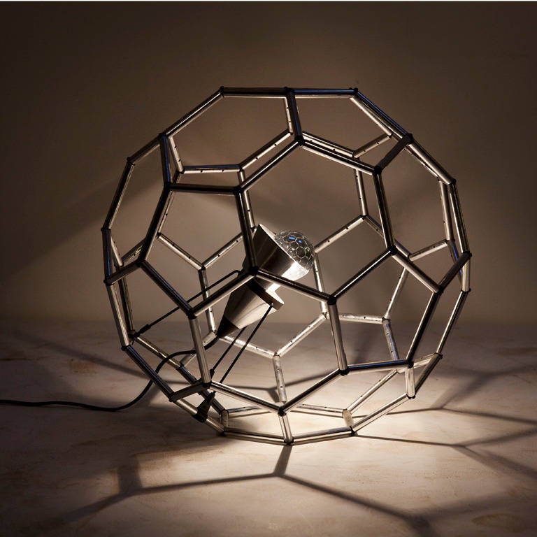 Italian Rare Table Lamp by Filippo Panseca