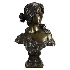 Cendrillon Bronze Bust