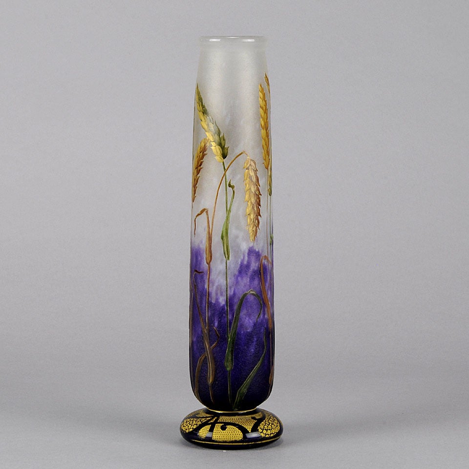 Art Glass Vase De Recolte