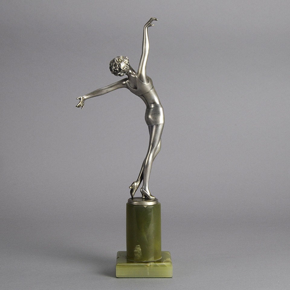 Fleur Bronze Dancer Sculpture In Excellent Condition In London, GB