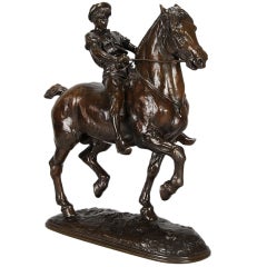 Antique "Cheval Monte Prive, " Model