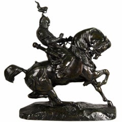 "Tartar Warrior, " Sculpture