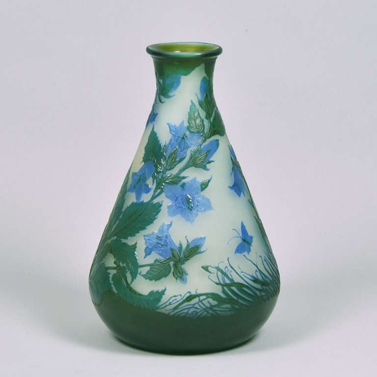 French Butterfly Vase For Sale
