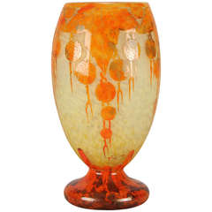 Vintage Orange Tree Vase
