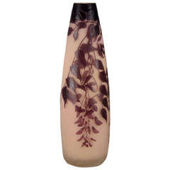 Burgundy Flower Vase