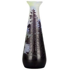 Blue Landscape Vase