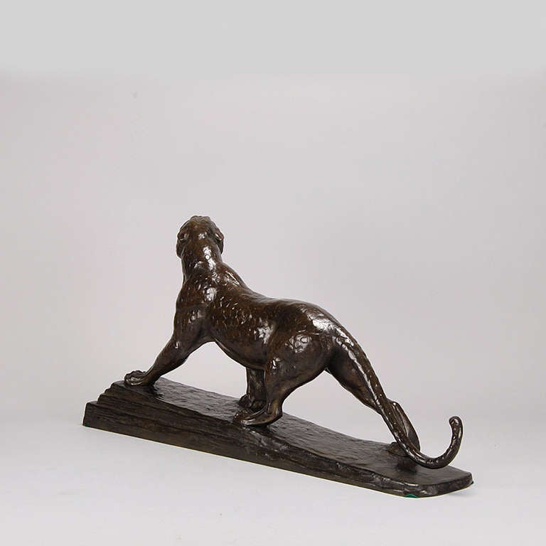 20th Century Striding Panther Sculpture For Sale