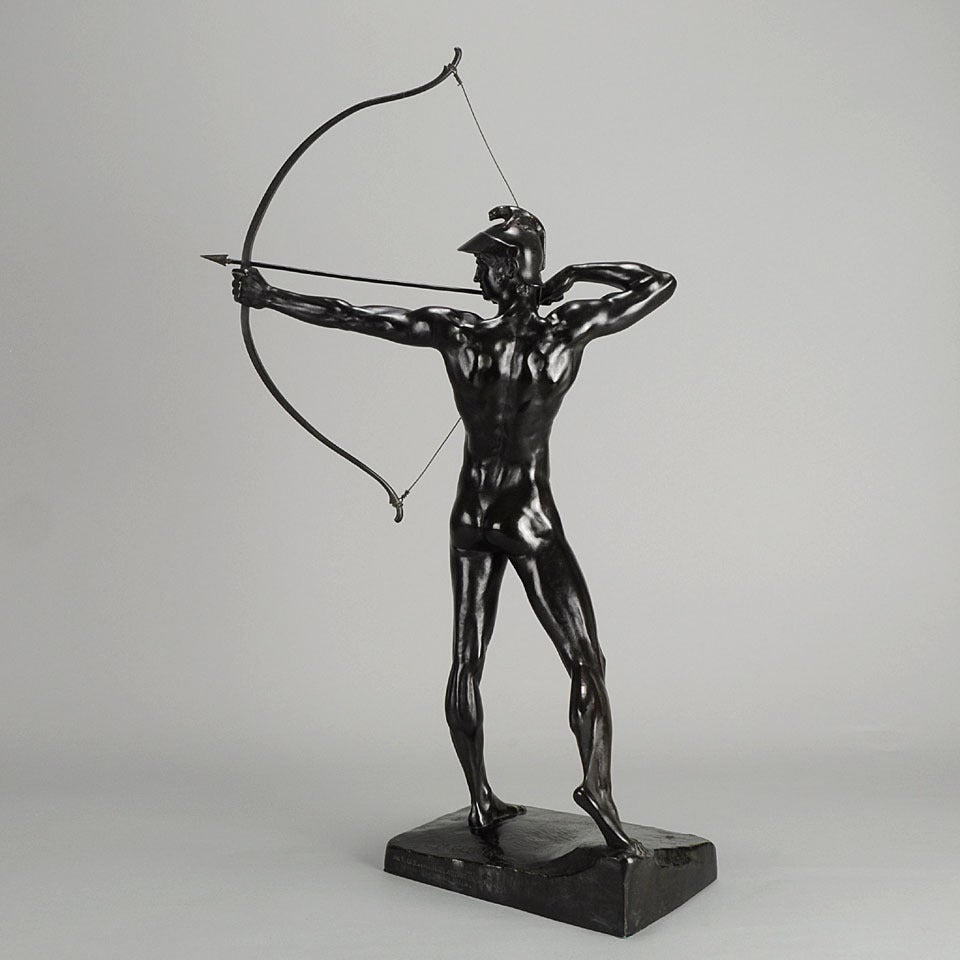 Bogenschutze Bronze Figure For Sale 1