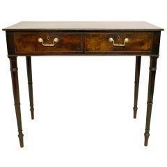 Antique A very attractive George III mahogany side table.