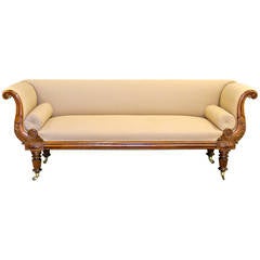 Superb Regency Mahogany Sofa Attributed to Gillows