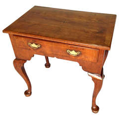A good George I walnut lowboy or side table. Circa 1720