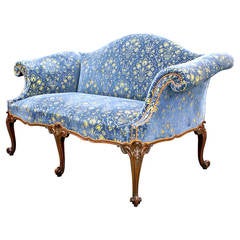 French Hepplewhite Style Sofa