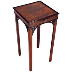 A good Chippendale period mahogany urn or kettle stand