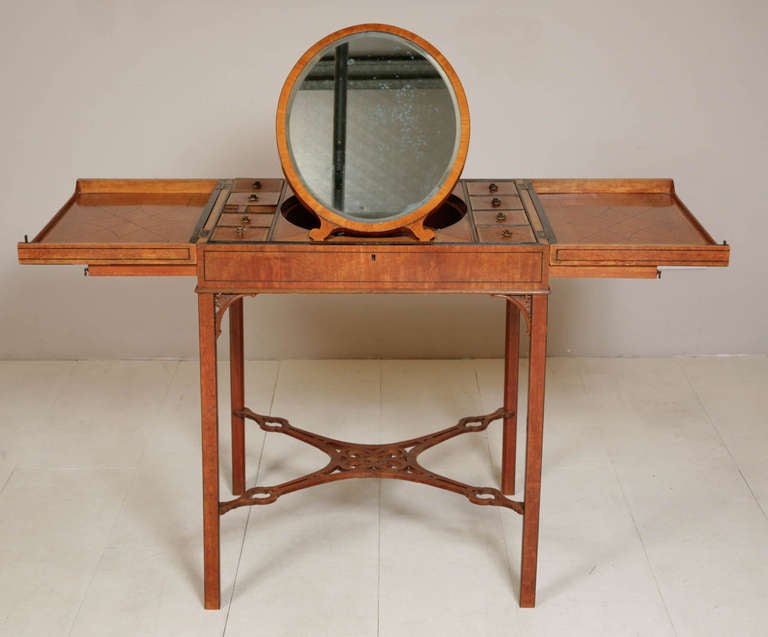 Sheraton Satinwood Dressing Table