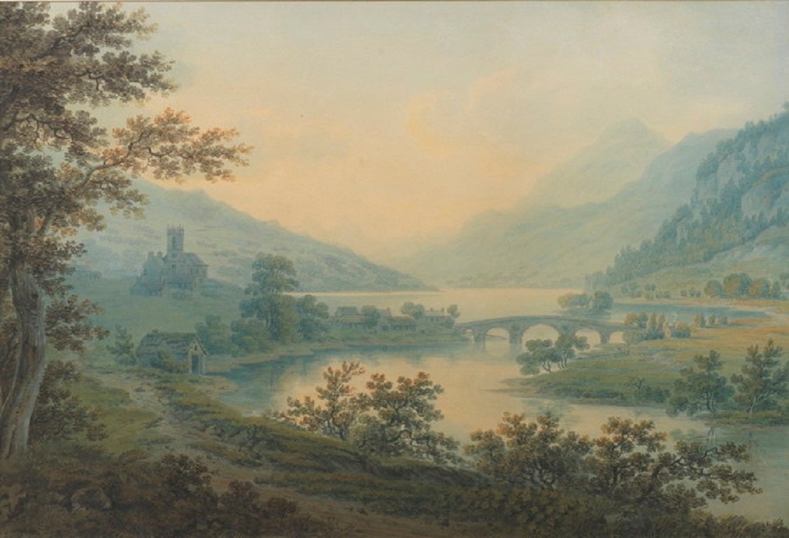 Scottish Interest 

A View of Loch Tay with Kenmore Church and Bridge 

signed H.W. Williams lower right 
watercolour, mounted and giltwood frame 

17 in x 25 ½ in (43 x 65 cm)