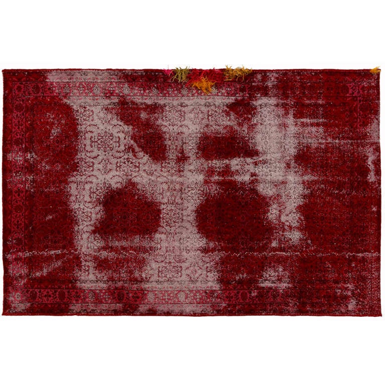 Carpet Reloaded ® Decolorized Mohair at 1stdibs