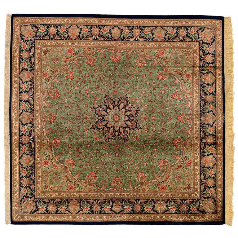 Qom Rug For Sale at 1stdibs