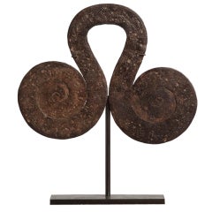 Iron currency from North Cameroon, circa 1940.