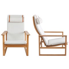 Pair of Easy Chairs by Borge Mogensen, circa 1960.