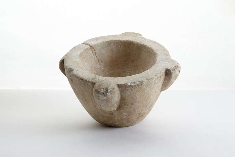 18th Century French Stone Mortar.