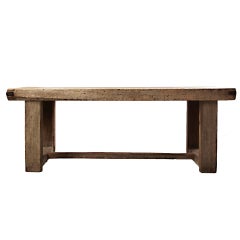 18th century French elm table