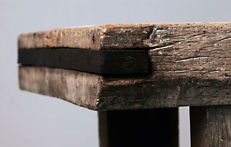 18th century French elm table