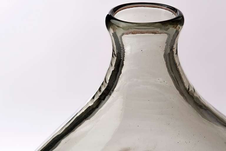 Mid-20th Century Glass Bottle, Vallauris, Circa 1960