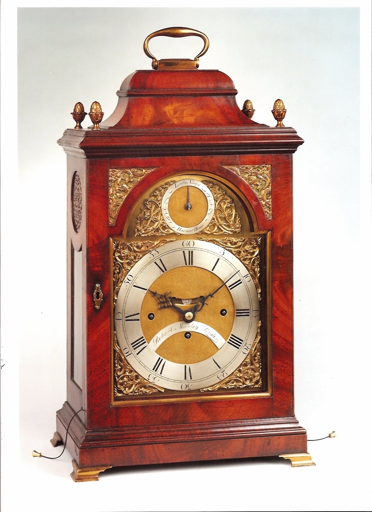 Two-Tune Musical Bracket Clock by Robert Manley, London