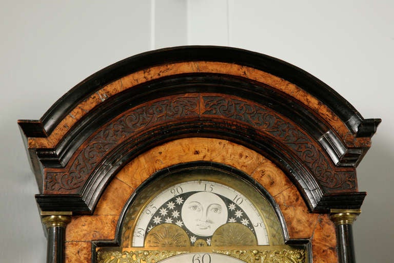 Georgian Antique Longcase Clock by Timothy Vernier, London