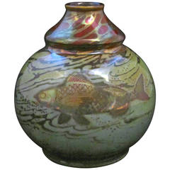 Pilkingtons Lustre Double Gourd Vase