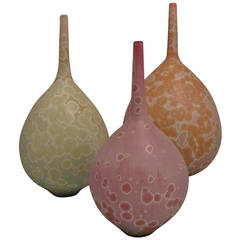 Ted Secombe Group of Three Vases