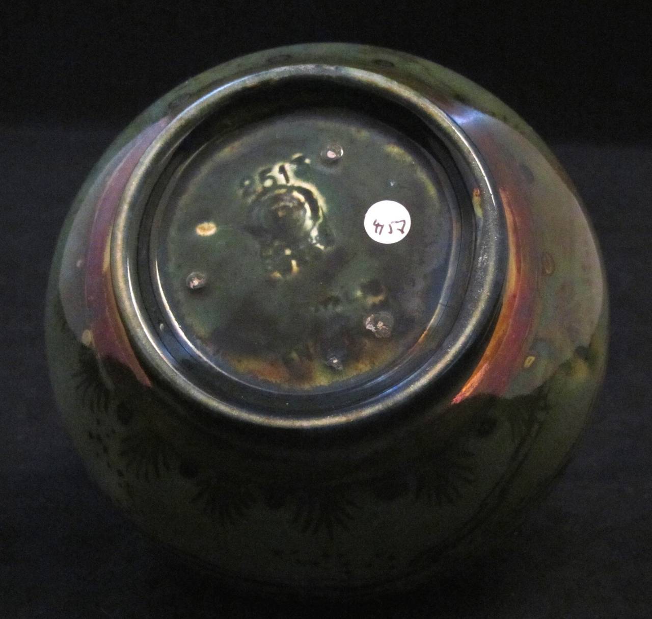Pilkingtons Lustre Double Gourd Vase In Good Condition For Sale In Gloucestershire, GB