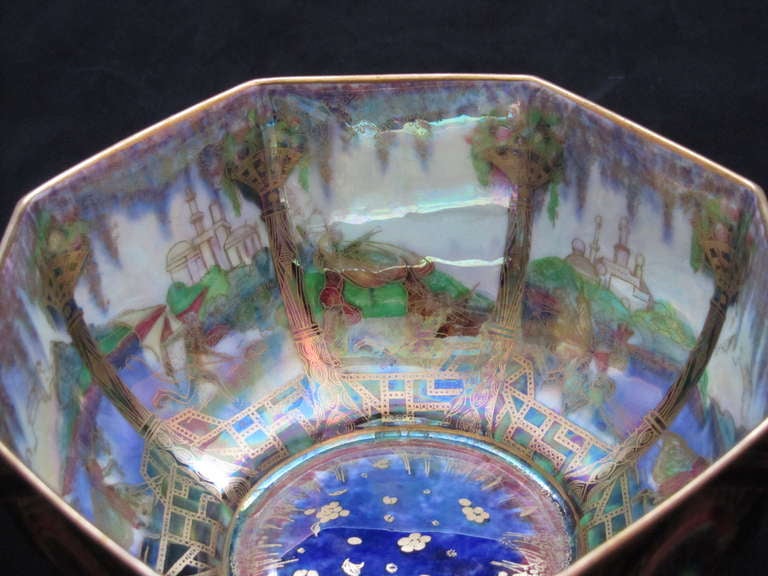 20th Century Wedgwood Fairyland Lustre Bowl For Sale