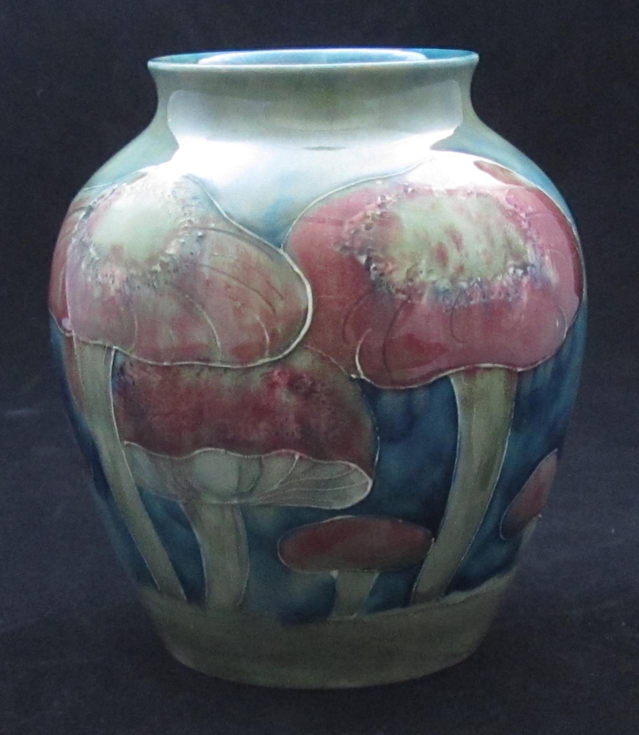 Beautiful William Moorcroft Vase in the Claremont Design for Liberty & Co