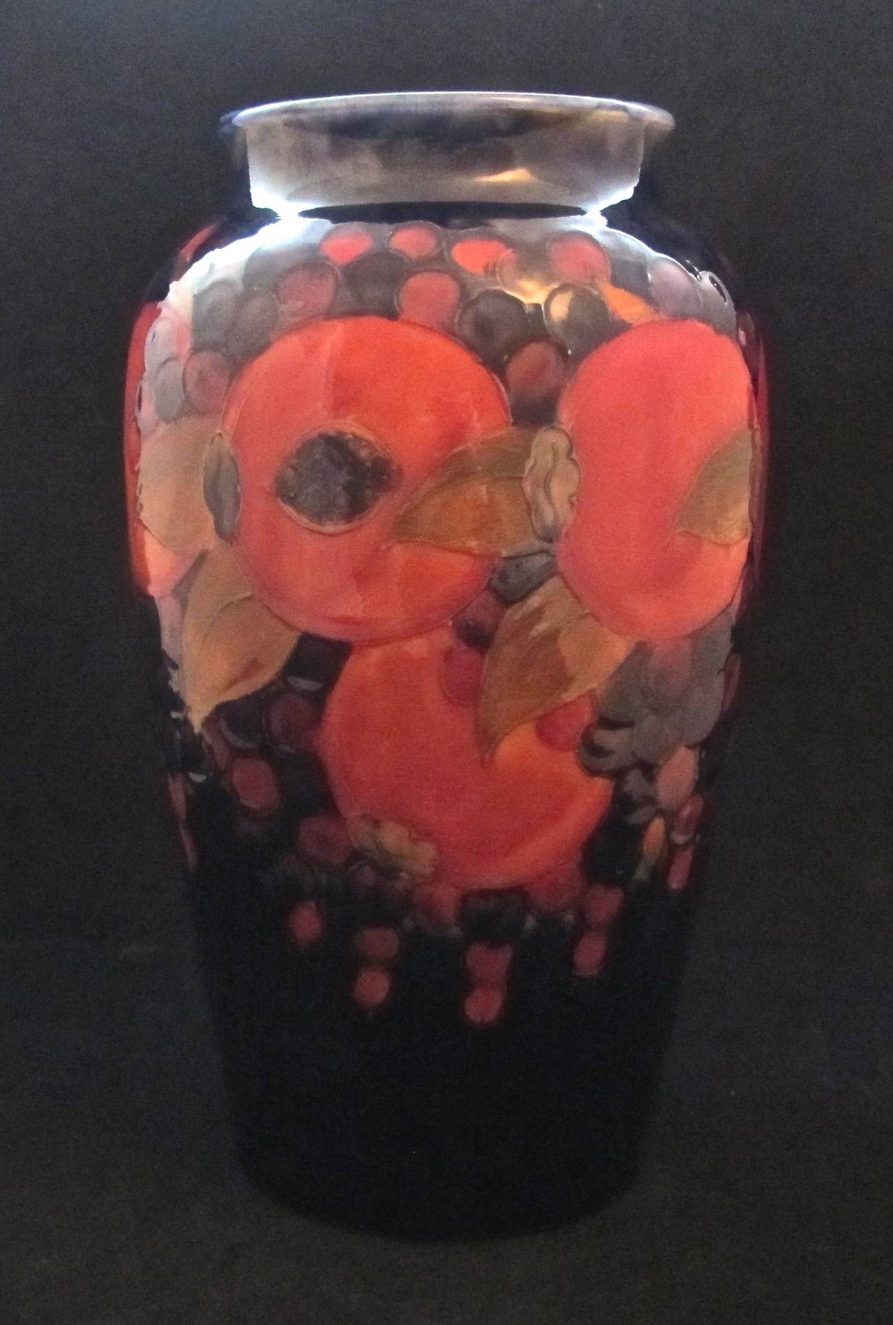 Substantial Vase in the Pomegranate Design by William Moorcroft