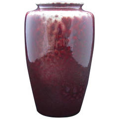 Ruskin Ox Blood Vase