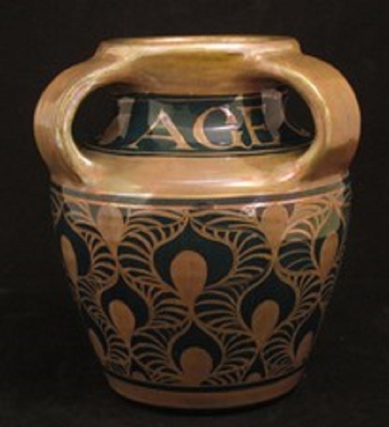 Pilkington's Lustre Vase by Mycock