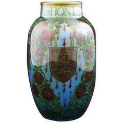 Pilkingtons Lustre Vase by Charles Cundall