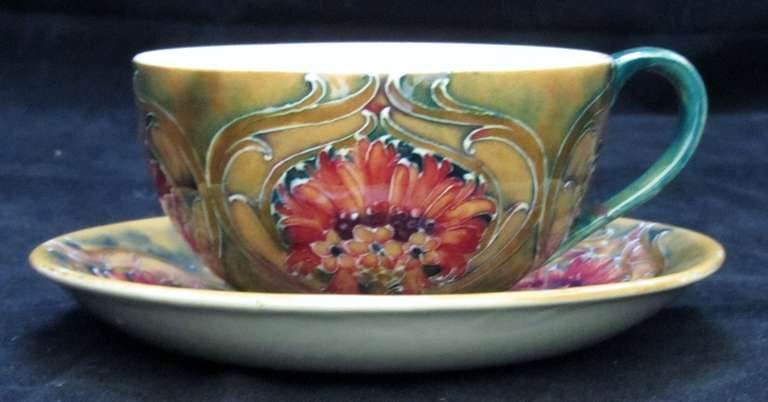 Art Nouveau William Moorcroft Tea Cup