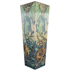 Heidi Warr - Vase « Battling Dragon » en édition limitée