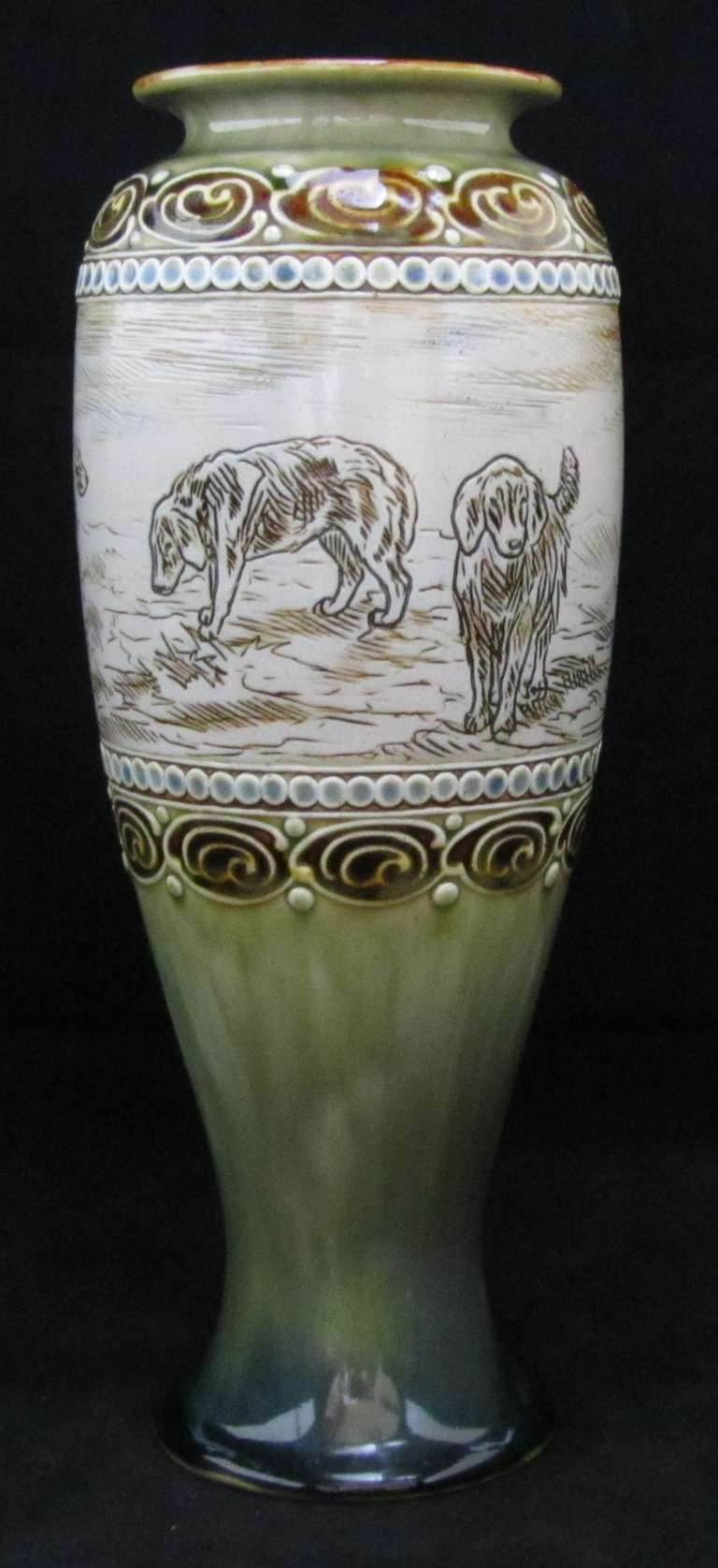 British Doulton Lambeth Vase  For Sale