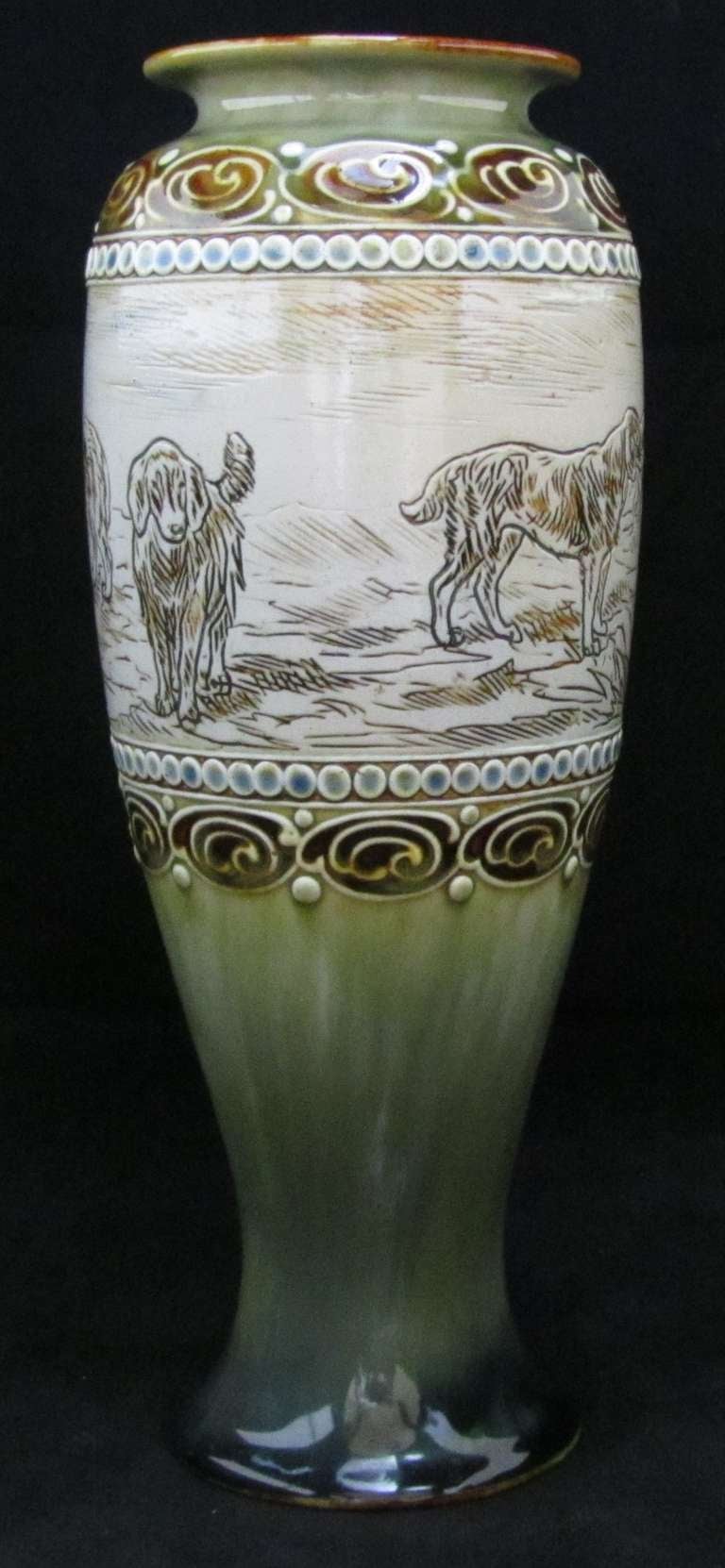 Doulton Lambeth Vase  In Excellent Condition For Sale In Gloucestershire, GB