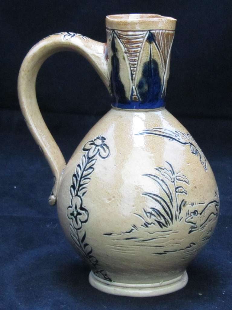 Early Doulton Lambeth Jug In Excellent Condition In Gloucestershire, GB