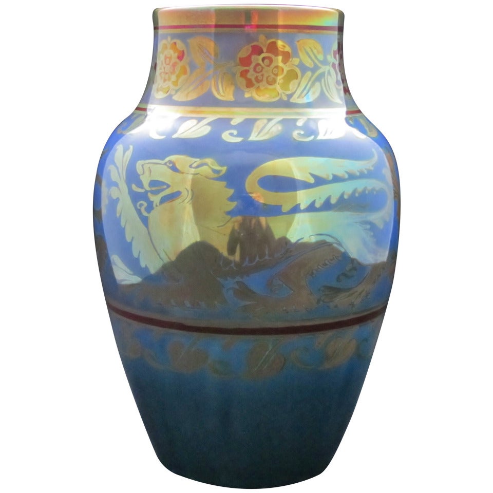 Pilkingtons Lustre Vase For Sale