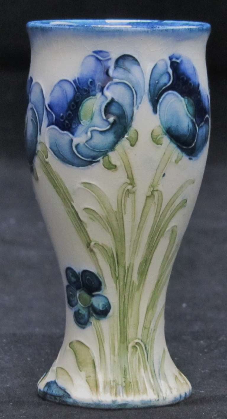 Art Nouveau William Moorcroft for MacIntyres Miniature Vase For Sale